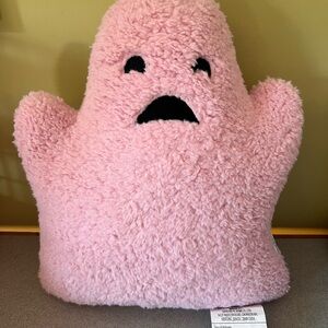 Novogratz Pink Plush Ghost Pillow Stuffy